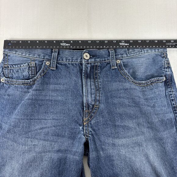 Express Jeans Men's Size‎ 38x30 Blake Loose Fit Straight Leg Medium Wash Jeans - Picture 13 of 15